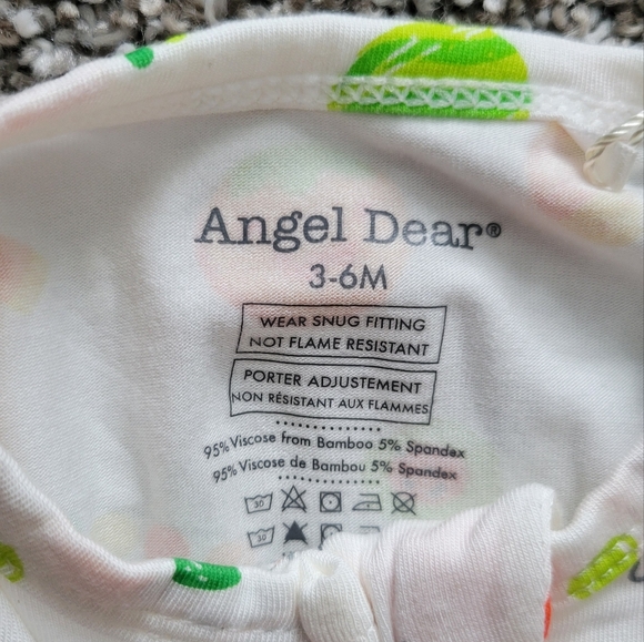 NWT - Angel Dear Halloween Candy, bamboo footie, 3-6 month - Picture 3 of 6